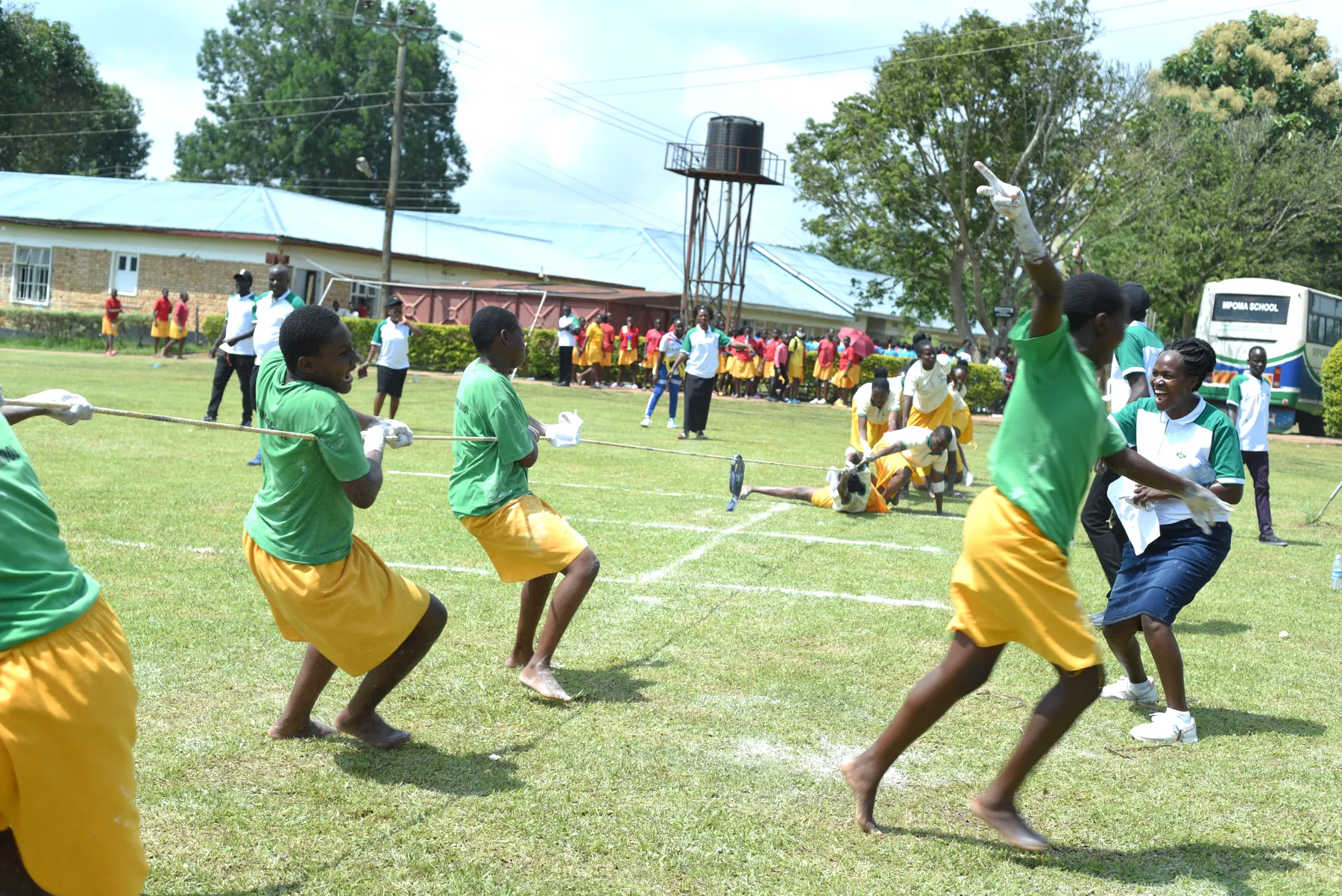 Sports day — Competition, teamwork and joy