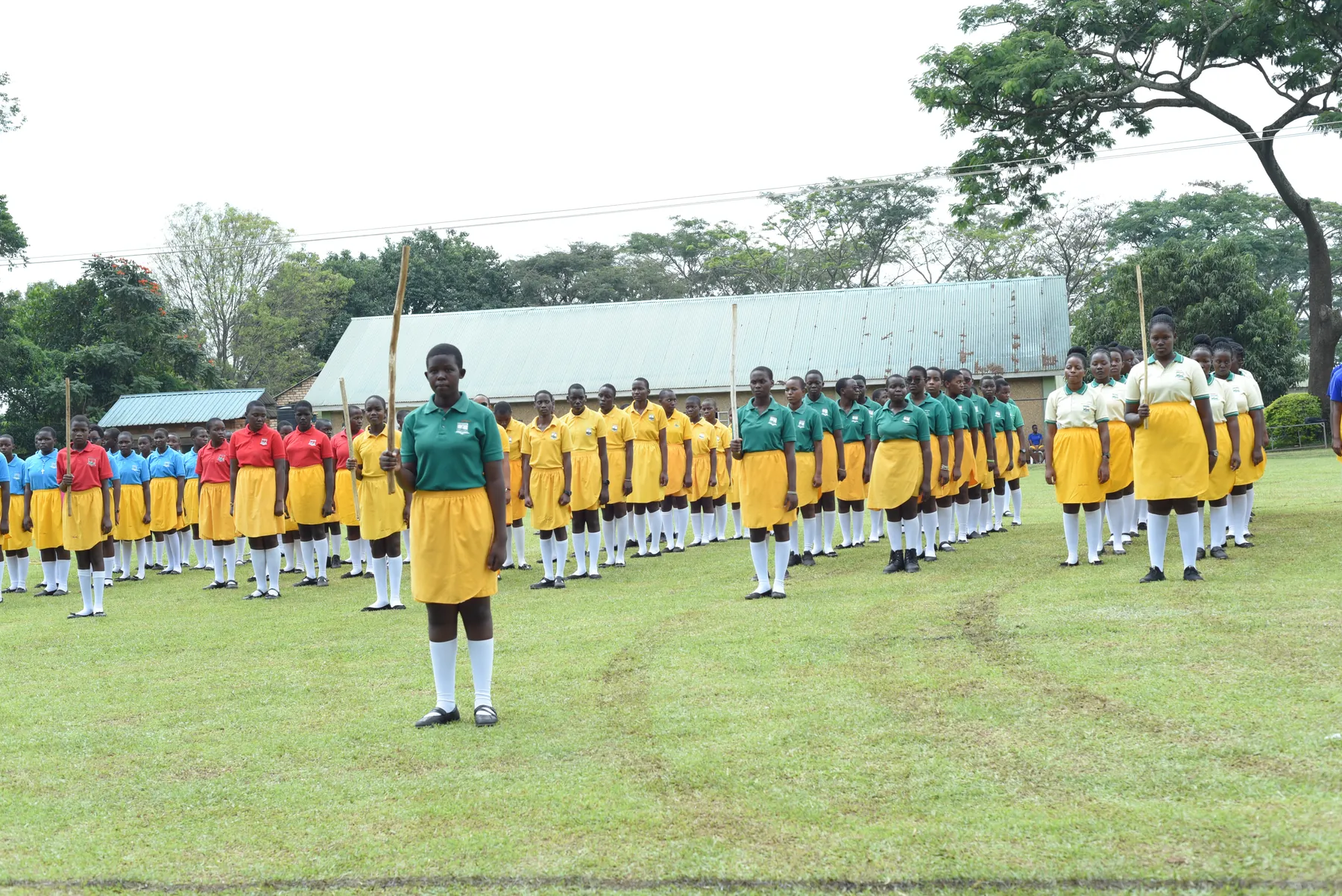 School parade — House spirit and participation