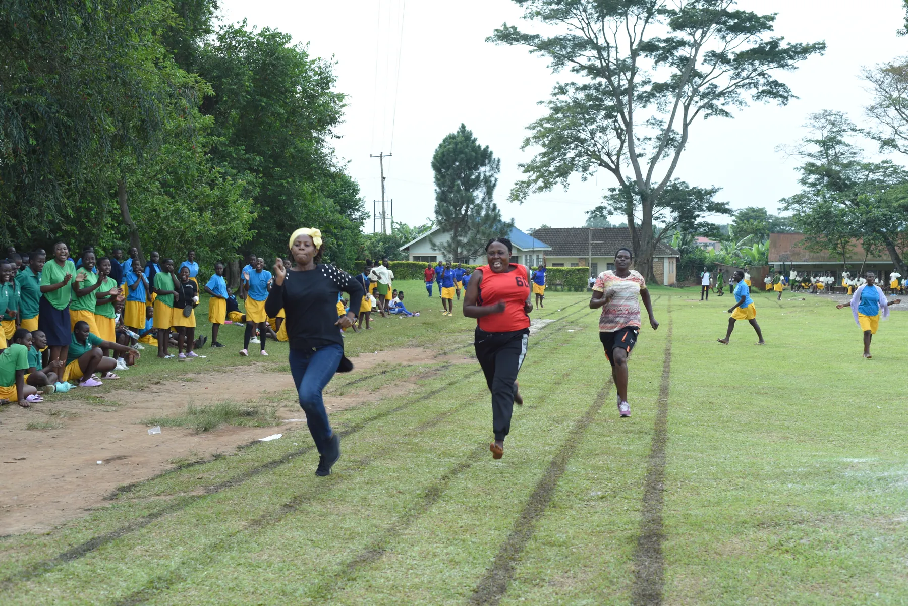 Race day — Determination on the field